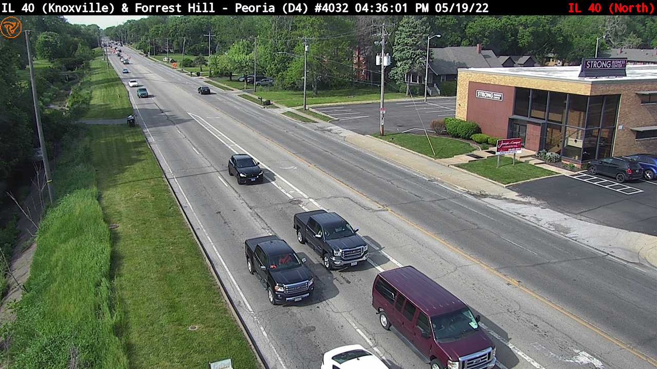 IL 40 (Knoxville Ave.) at Forrest Hill Ave. - N - USA