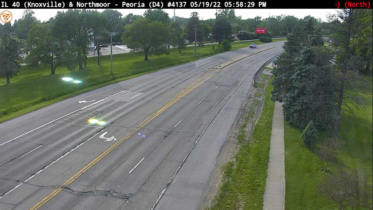IL 40 (Knoxville Ave.) at Northmoor Rd. - N - USA