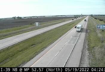 I-39 NB at Mile Post 52.57 - N - Chicago and Illinois