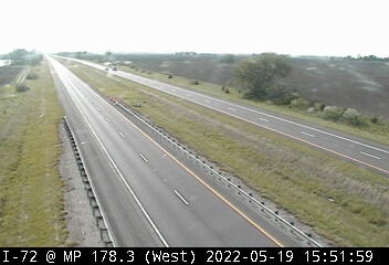 I-72 at Mile Post 178.3 - W - USA