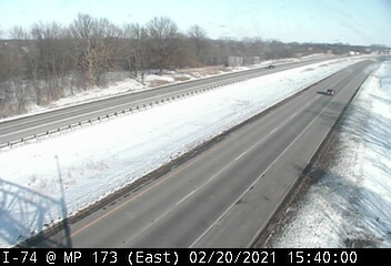 I-74 at Mile Post 172.8 - E - Chicago and Illinois