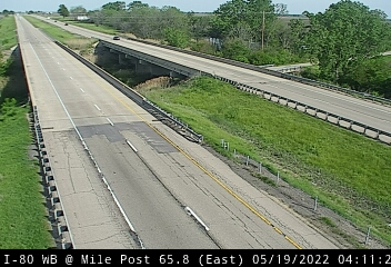 I-80 WB at Mile Post 65.8 - E - Chicago and Illinois
