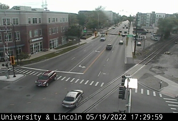 US 150 (University) at Lincoln - W - Chicago and Illinois
