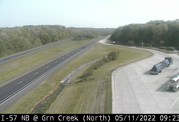 I-57 NB at Green Creek Rest Area - North 1 - USA