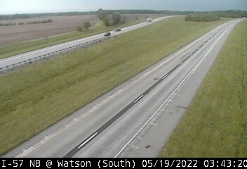 I-57 SB at Watson - South 1 - Chicago and Illinois