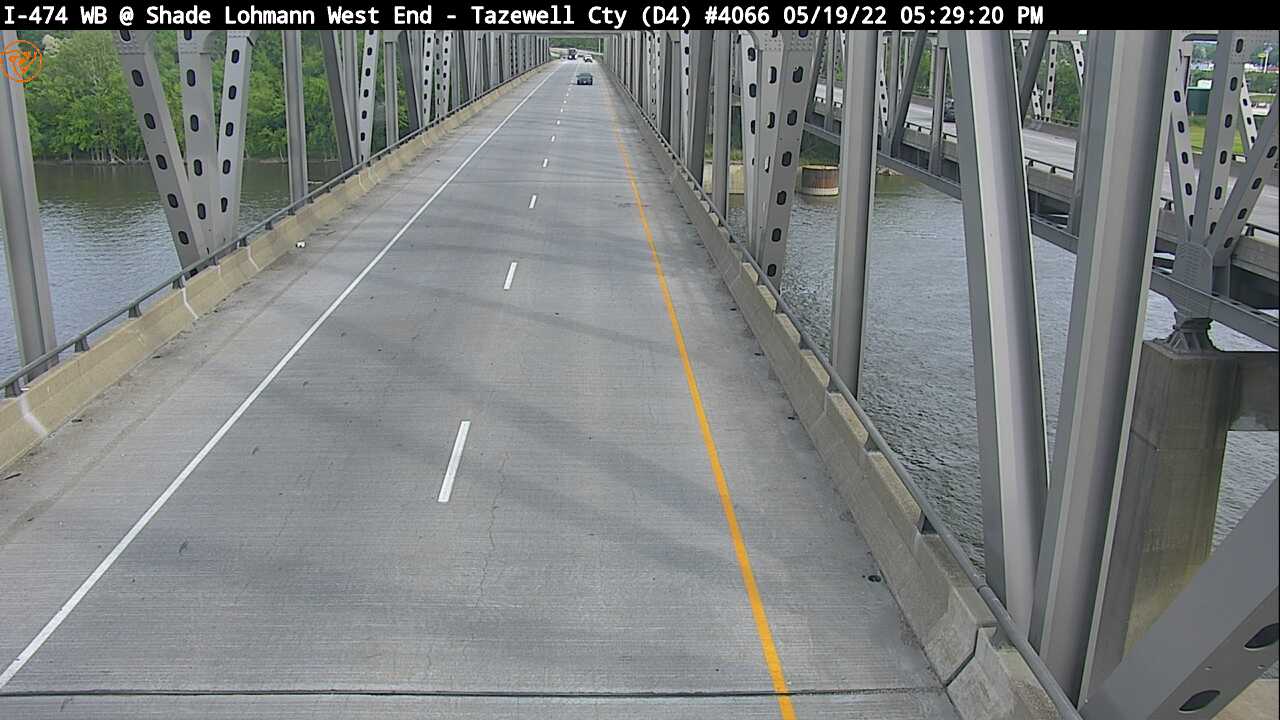 I-474 WB at Shade Lohmann Bridge West - East 1 - USA