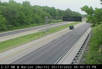 I-57 NB at Marion (Mile Post 56.56) - North 1 - Chicago and Illinois