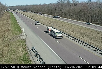 I-57 NB at Mount Vernon (Mile Post 88.63) - North 1 - Chicago and Illinois