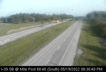 I-39 SB at Mile Post 68.48 - South 1 - Chicago and Illinois