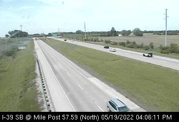I-39 SB at Mile Post 57.59 - North 1 - USA