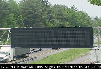 I-57 NB at Marion (Mile Post 56.56) - East 1 - Chicago and Illinois