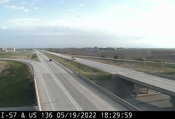 I-57 at US 136 - South 1 - USA