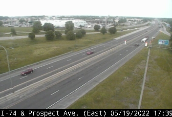 I-74 at Prospect Ave. - East 1 - Chicago and Illinois