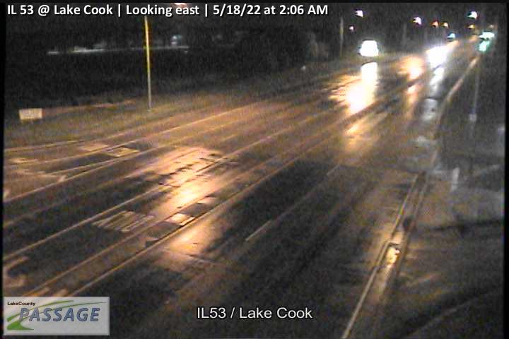 IL 53 @ Lake Cook - East Leg - Chicago and Illinois