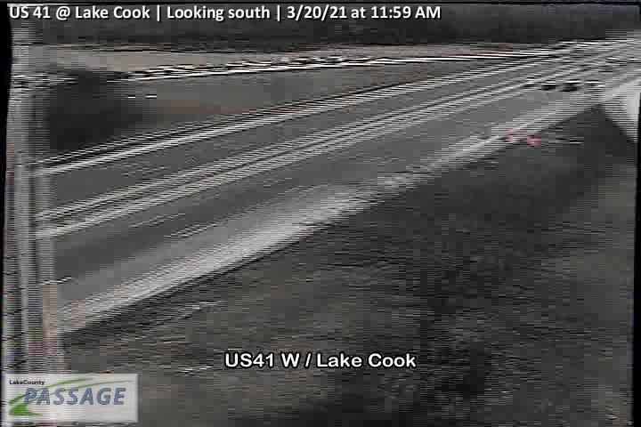 US 41 @ Lake Cook - South Leg - Chicago and Illinois