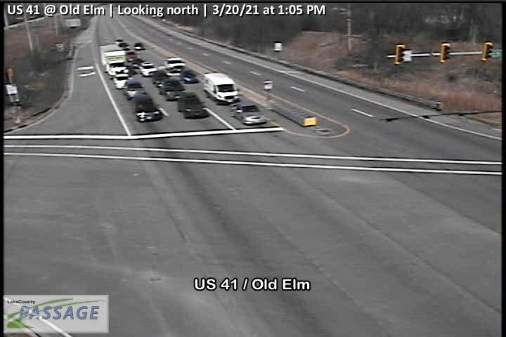 US 41 @ Old Elm - North Leg - Chicago and Illinois