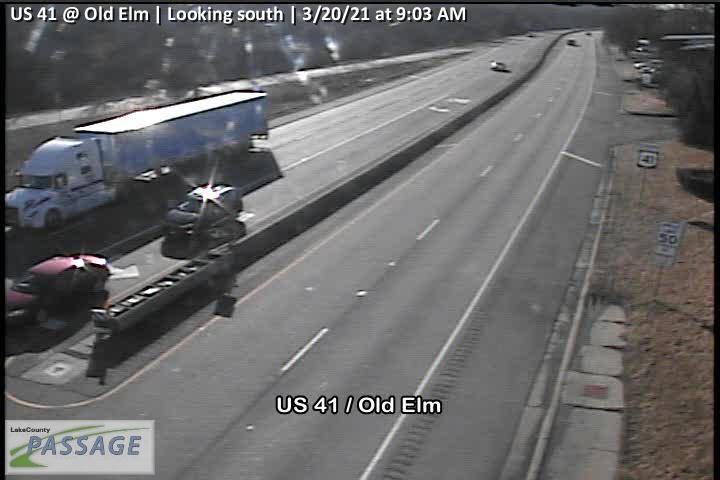 US 41 @ Old Elm - South Leg - Chicago and Illinois