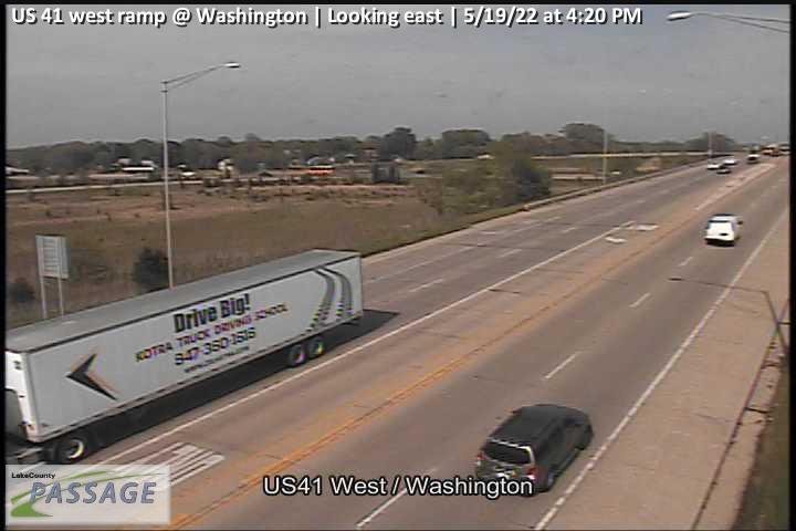 US 41 west ramp @ Washington - East Leg - USA