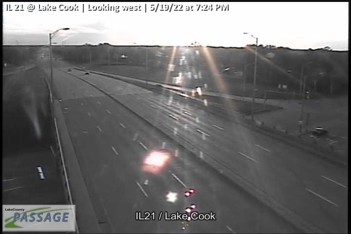IL 21 @ Lake Cook - West Leg - Chicago and Illinois