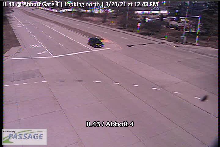 IL 43 @ Abbott Gate 4 - North Leg - Chicago and Illinois