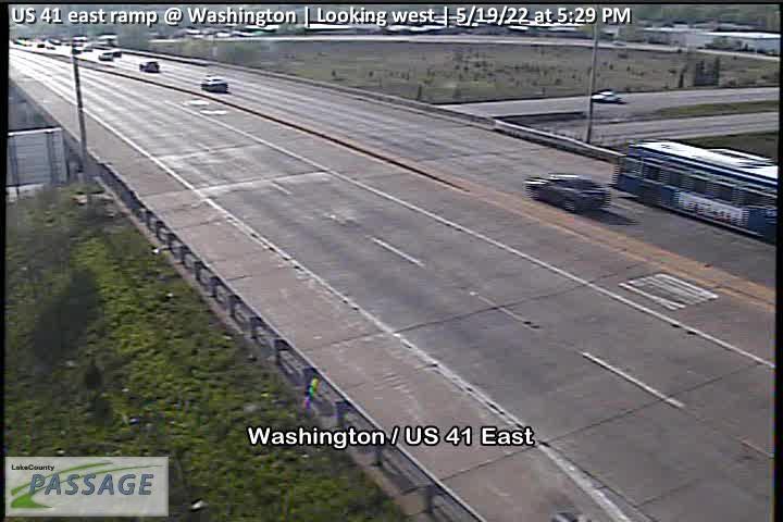US 41 east ramp @ Washington - West Leg - USA