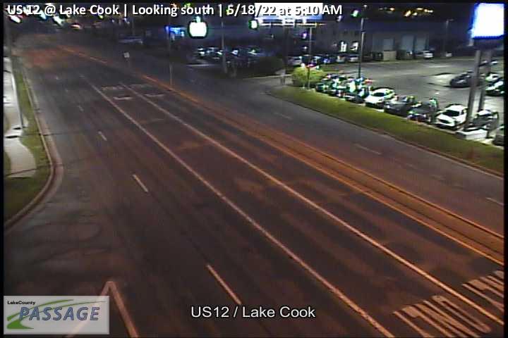 US 12 @ Lake Cook - South Leg - Chicago and Illinois