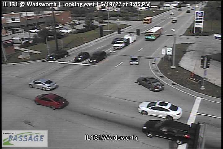 IL 131 @ Wadsworth - East Leg - Chicago and Illinois