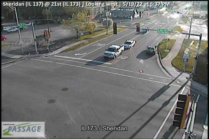 Sheridan (IL 137) @ 21st (IL 173) - West Leg - Chicago and Illinois