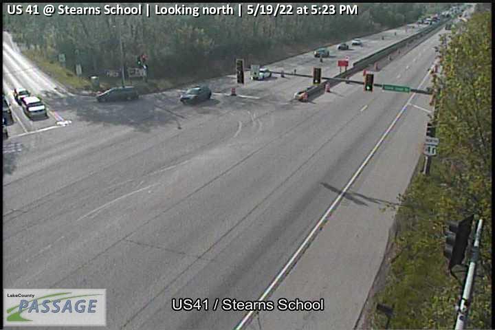 US 41 @ Stearns School - North Leg - Chicago and Illinois