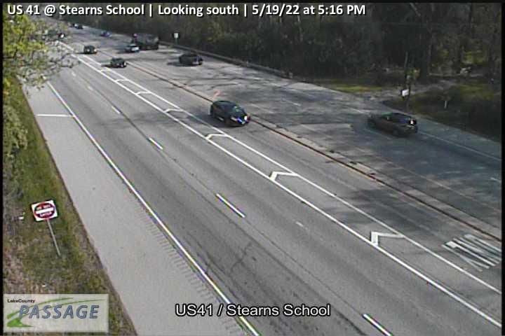 US 41 @ Stearns School - South Leg - Chicago and Illinois