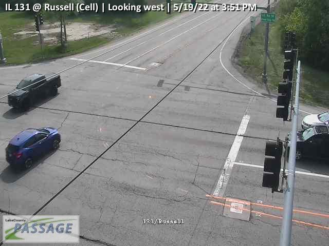 IL 131 @ Russell (Cell) - West Leg - Chicago and Illinois