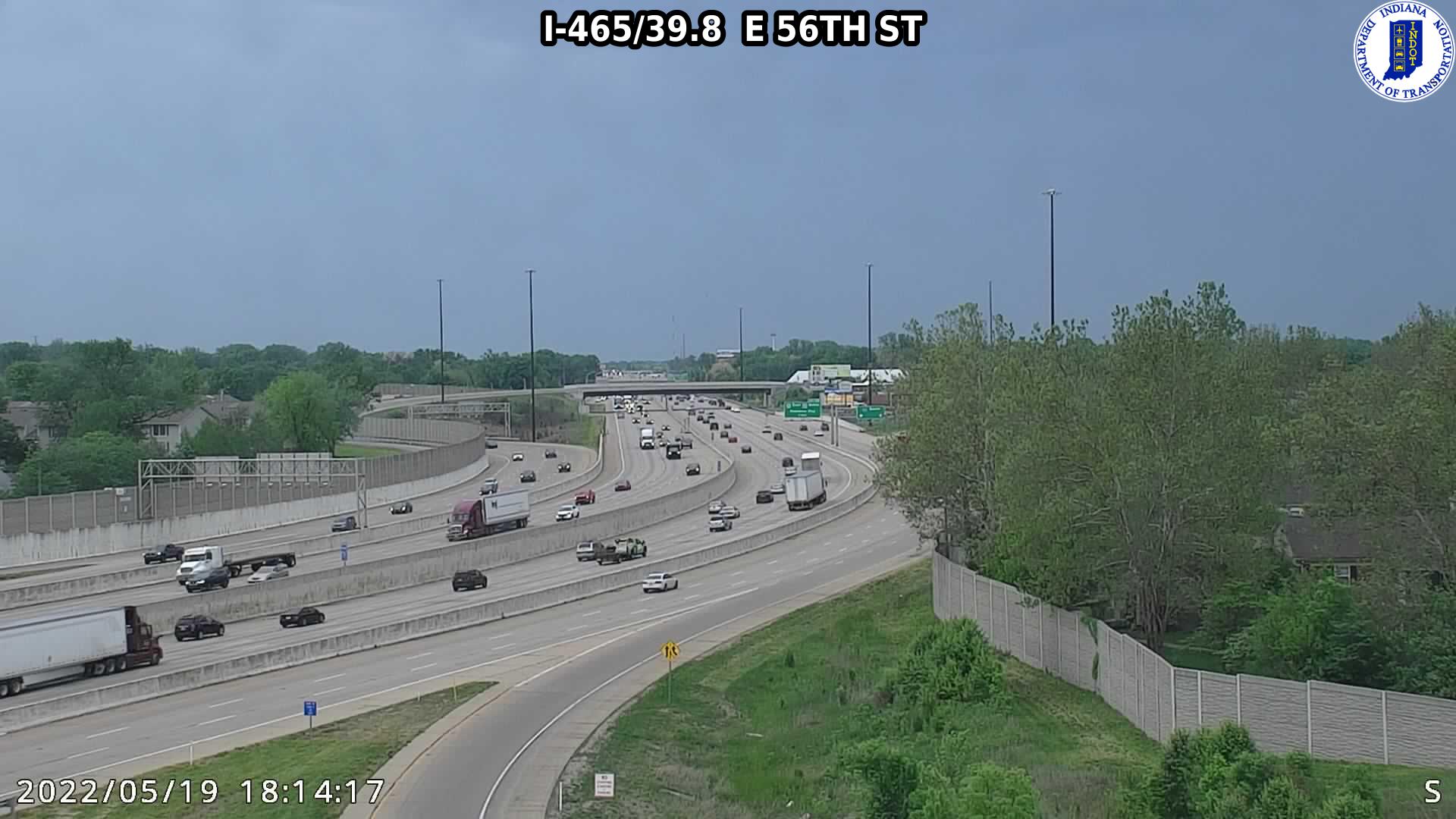 I-465/48.8 I-74 EAST  (44) () - Indiana