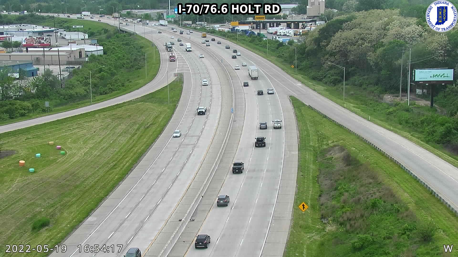 I-70/83.3 I-65 NORTH SPLIT (72) () - Indiana