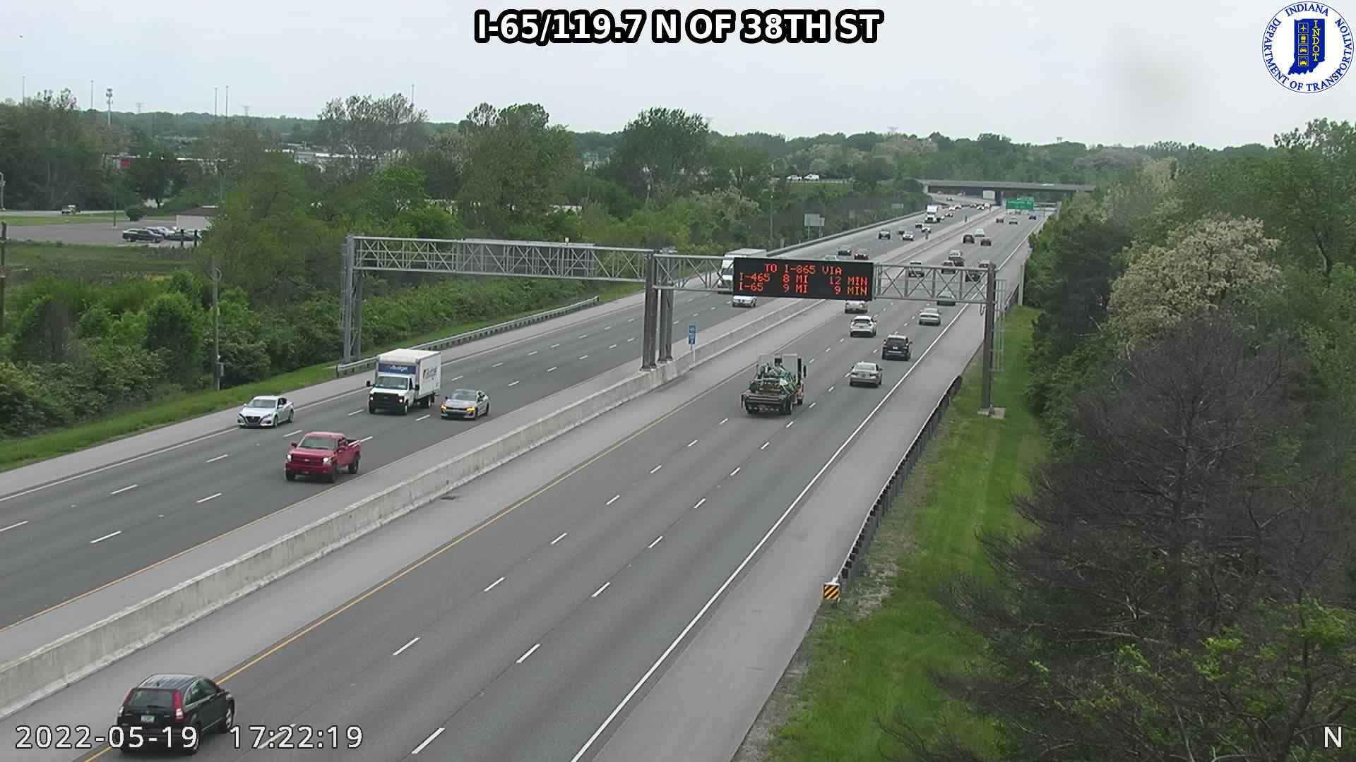 I-74/66.0 SR 267  (141) () - Indiana