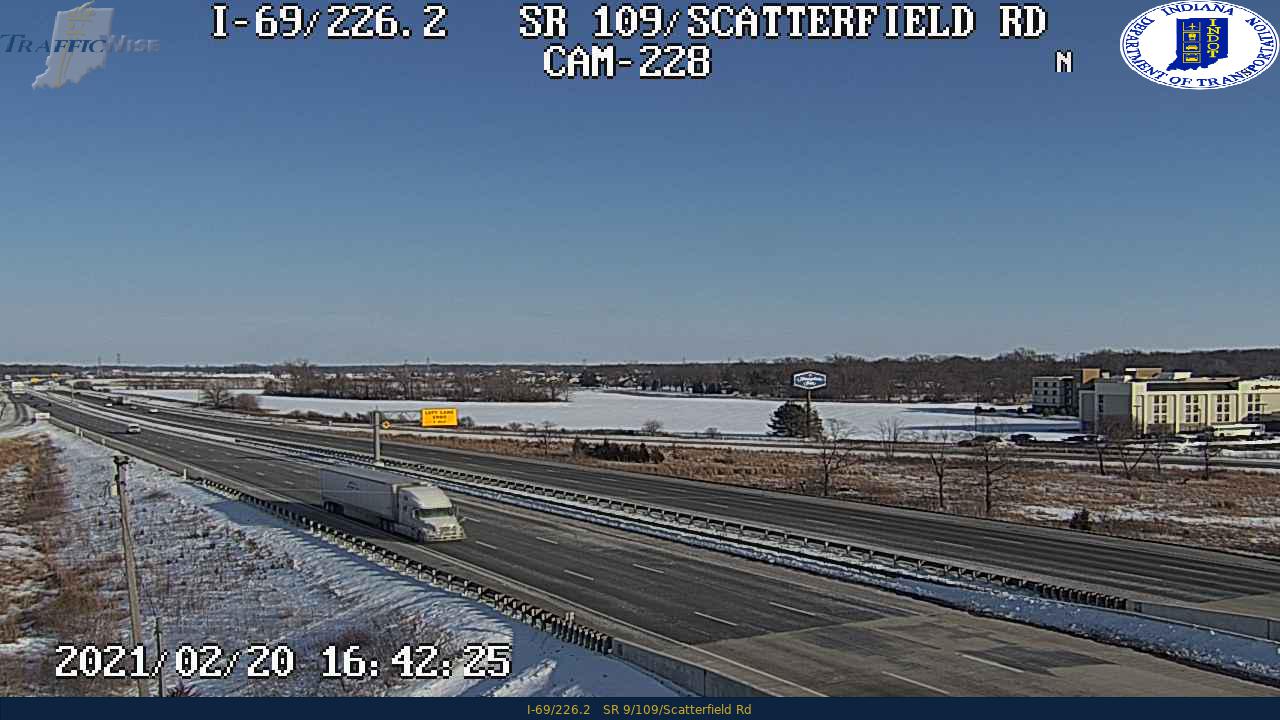 I-69/226.2   SR 9/109/Scatterfield Rd (196) () - Indiana