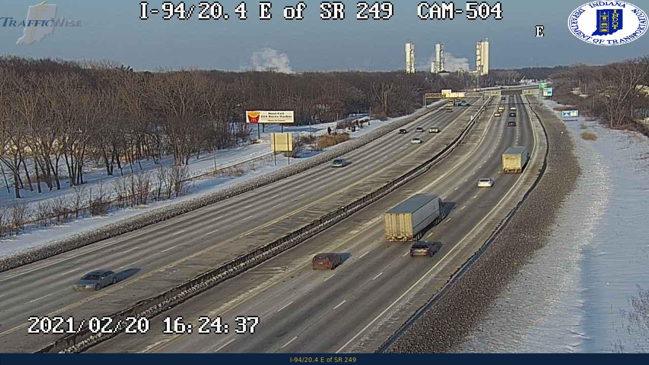 I-94/20.4 E of SR 249  (329) () - Indiana