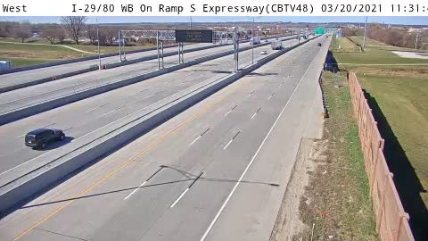 CB - I-29/80 @ WB On Ramp S Expressway (48) - USA