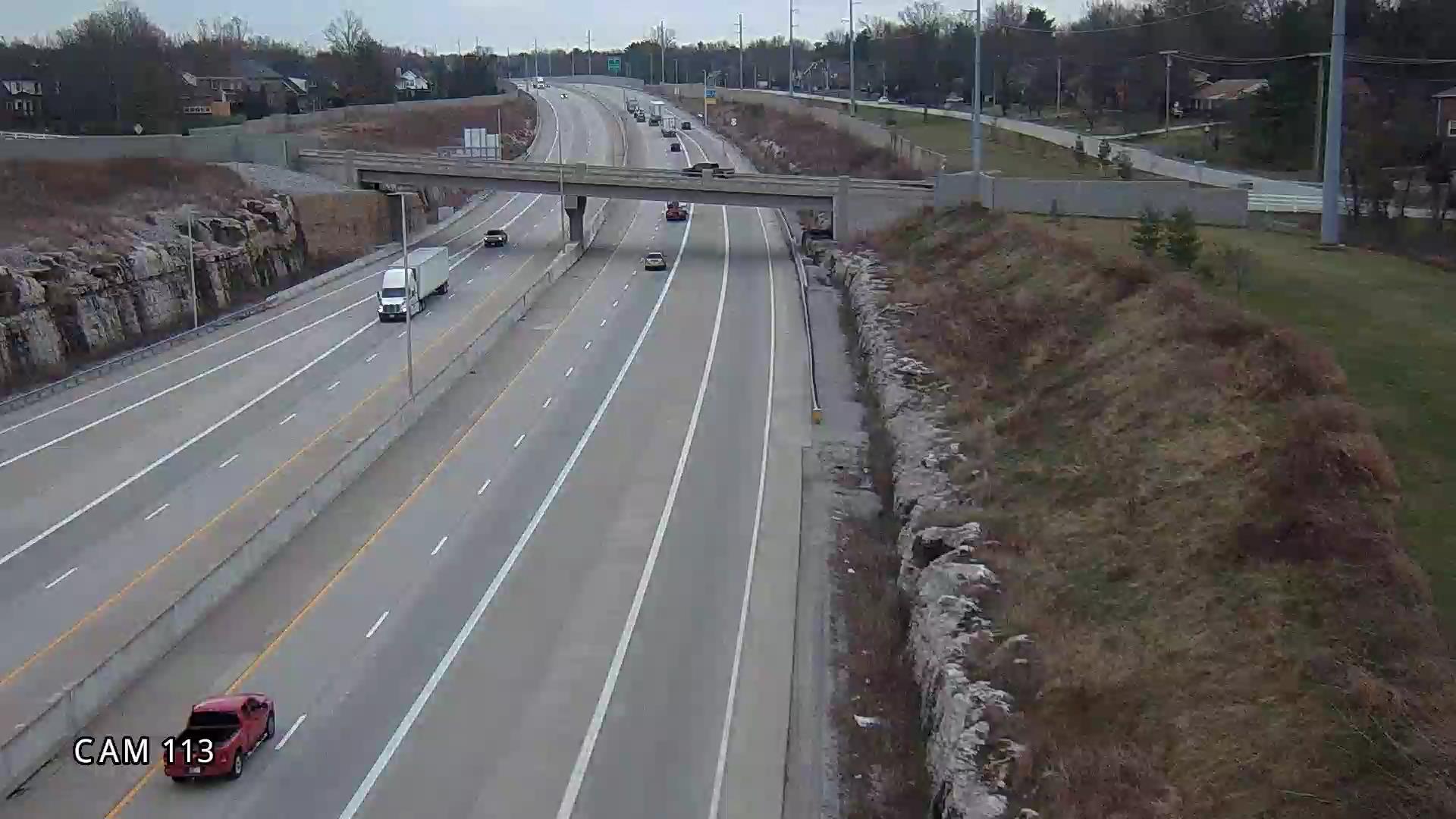 KY841 at US42 entrance ramp (South)  (341)  - Kentucky