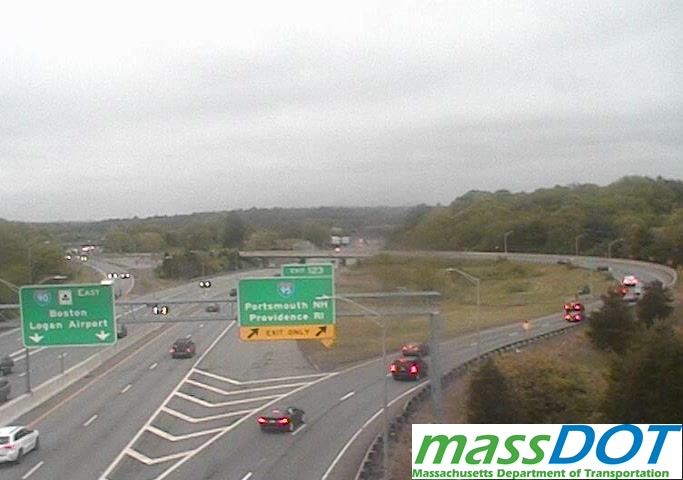 I-90-EB-Weston-before Exit 15 (407729) - Massachusetts