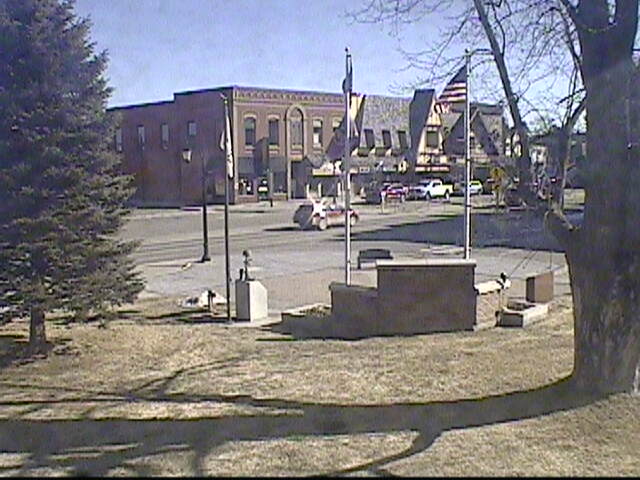 Otsego County Building, Gaylord Michigan - Looking North East - USA