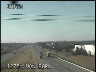 I-275 @ Van Born-Traffic closest to camera is traveling south (286) - USA