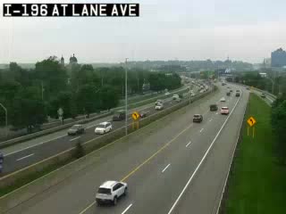 I-196 @ Lane Ave-Traffic closest to camera is traveling east (503) - USA