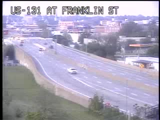 US-131 @ Franklin St-Traffic closest to camera is traveling south (510) - USA