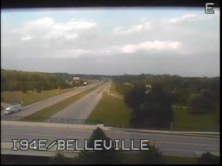 I-94 @ Belleville-Traffic closest to camera is traveling East (271) - USA