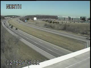 I-275 @ Tyler-Traffic closest to camera is traveling south (284) - USA