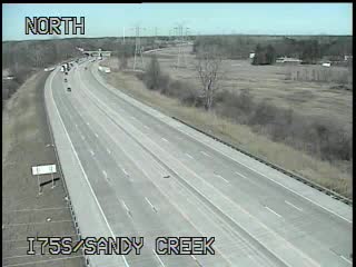 I-75 @ Sandy Creek-Traffic closest to camera is traveling south (1135) - USA