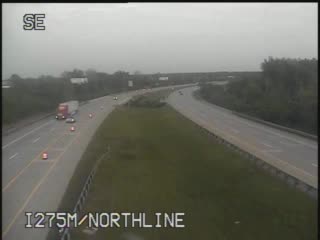 I-275 @ Northline-Traffic closest to camera is traveling North (16) - USA
