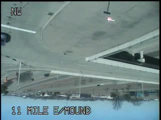 11 Mile @ Mound NB-Traffic closest to camera is traveling North (1129) - USA