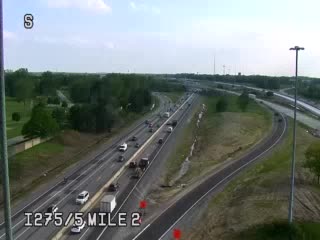 I-275 @ 5 Mile-Traffic closest to camera is traveling north (225) - USA