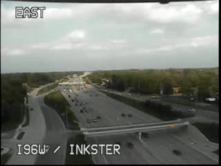 I-96 @ Inkster-Traffic closest to camera is traveling west (1006) - USA